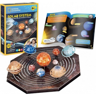 Cubicfun 3D puzzle National Geographic Slnečná sústava 173 ks