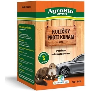 Guličky proti kunám AgroBio Atak 2ks