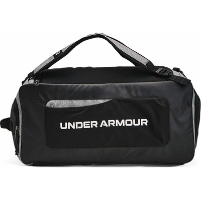 Under Armour UA Contain Duo Medium BP Duffle Castlerock Medium Heather/black/white 46 L
