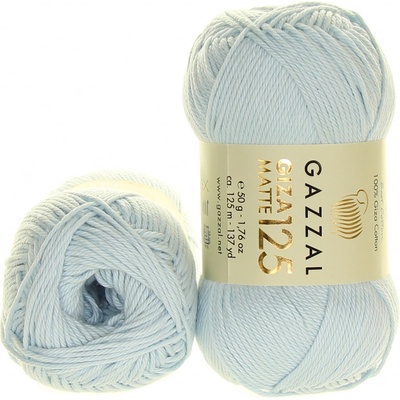 Gazzal Giza Matte 125 5573 pastelově modrá