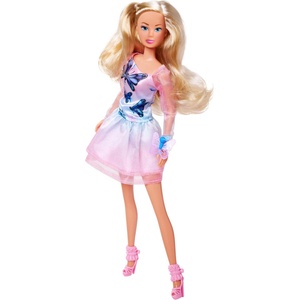 Simba Toys Кукла Simba Toys Steffi Love - Butterfly, с розова рокля на пеперуди, 29 cm (105733730)