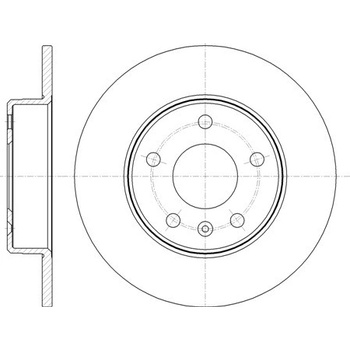 Brzdový kotúč REMSA 61468.00