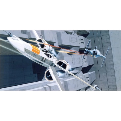 Komar Vlies.fototapeta Star Wars Classic RMQ X-Wing vs TIE-Fighter rozměry 500 x 250 cm