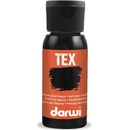 Darwi Tex barva na textil Černá 50 ml