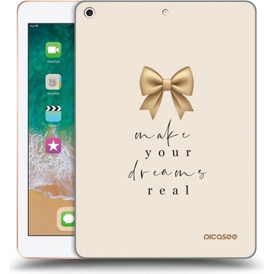 Picasee silikónový prehľadný obal pre Apple iPad 9.7 2018 6. gen Golden Dream