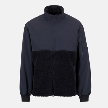 Barbour Поларено яке Barbour Men's Reel Fleece Long Sleeve Hybrid Jacket - Thyme NY91