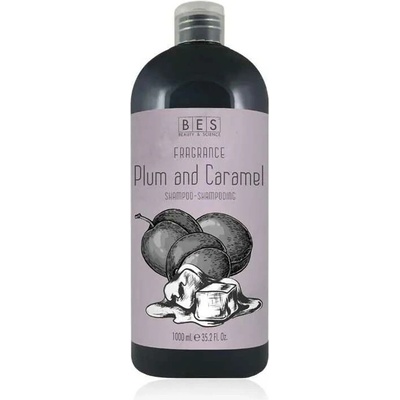 Bes Fragrance Plum and Caramel šampon na vlasy 1000 ml