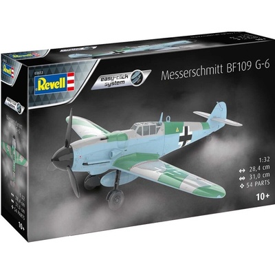 Revell Messerschmitt Bf109G-6 EasyClick letadlo 03653 1:32