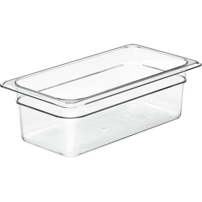 Cambro Nádoba Camwear GN 1/3 z polykarbonátu, Cambro, GN 1/3, 3,6L, Průhledná, 325x176x(H)100mm