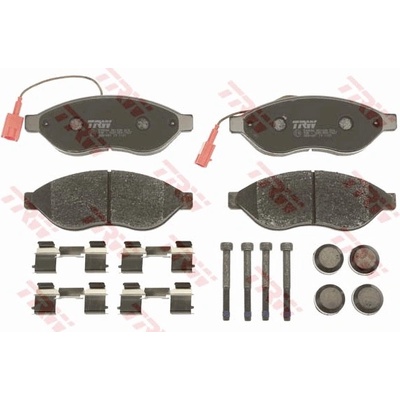 TRW Sada brzdových platničiek kotúčovej brzdy GDB1681