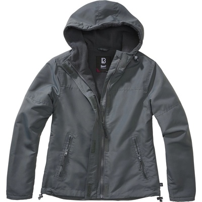 Brandit Ladies Windbreaker Frontzip šedá