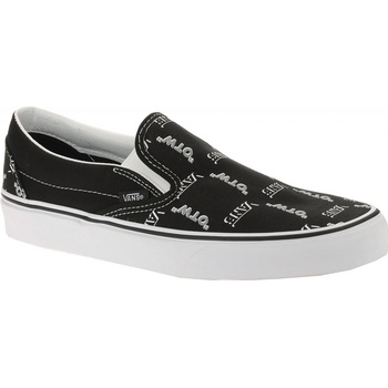 Vans Classic Slip On Shadow Vans Black True White