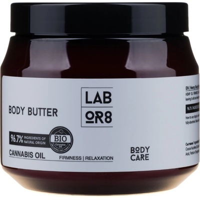 Labor8 Hemp Масло за тяло с конопено масло, 250 ml