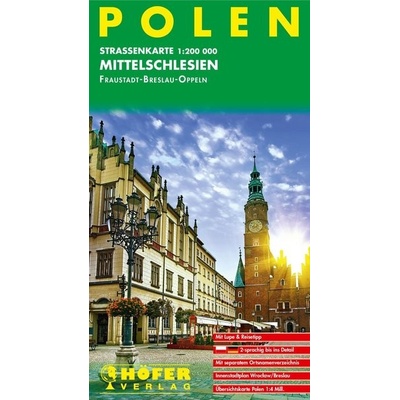 Höfer Polen PL006 Mittelschlesien - Fraustadt /Breslau /Oppeln/1 : 200 000