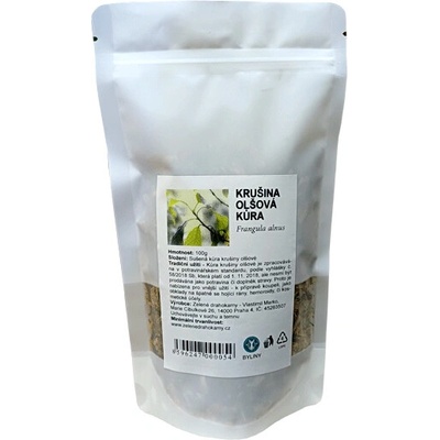 Zelené Drahokamy Krušina kůra 100 g