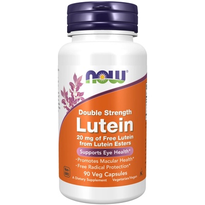 NOW NOW Lutein Esters Double Strength 20mg, 90 Veg Capsules