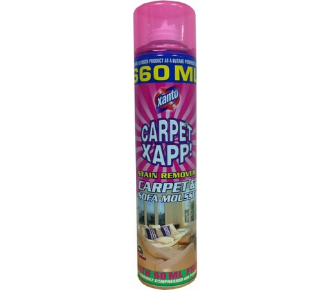 Xanto Stain Xapp čistící pěna na koberce a čalounění 660 ml