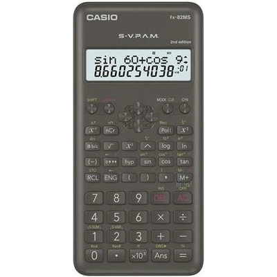 CASIO FX-82MS 2E - vedecká kalkulačka, 240 funkcií