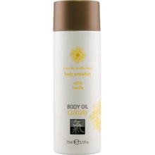 HOT Shiatsu Luxury jedlý masážny olej vanilka 75 ml
