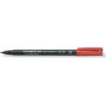 STAEDTLER Маркер Staedtler Lumocolor 317 OHP М, червен (21103-А-ЧЕРВЕН)