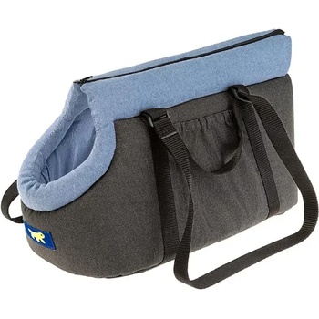 Ferplast Borsello 50 - Чанта за носене на кучета и котки, 43 x 24 x h 24 см. - синя