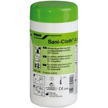 Sani-Cloth Active ubrousky vlhčené bez alkoholu 125 ks