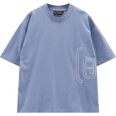 CMP Мъжка тениска CMP Loose Fit T-Shirt - Copen Blue (216-7664-0314)