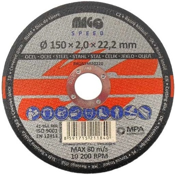 Magg Řezný kotouč 150 x 2,0 x 22 mm RKQS15020220