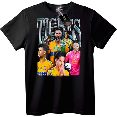 NOONEBRAND Тениска Tigres футболен отбор - S, White