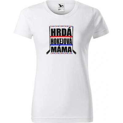 IMPAR Tričko Hokejová máma Bílá
