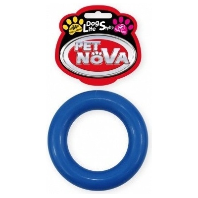 Petnova Hracky RUB RING 9 cm BLUE