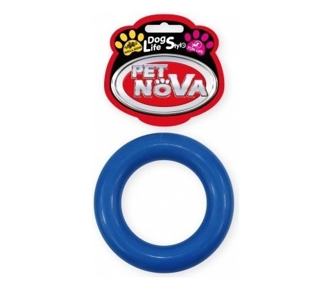 Petnova Hracky RUB RING 9 cm BLUE