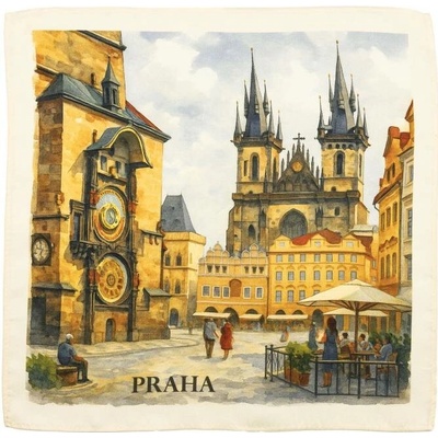 Bubibubi Hedvábný kapesníček do saka Praha