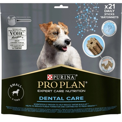 PURINA PRO PLAN Dental Care pro malé psy 7 12 kg 345 g 21 kusů
