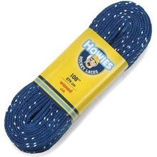 Howies modré voskované textilné šnúrky - 243 cm