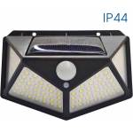 VIVALUX Соларен LED аплик със сензор VAST SOLAR LED ∙ 0.7W ∙ 150lm ∙ 4000K ∙ IP44 | Външно осветление Vivalux (VIV004729)