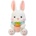 Raya Toys Плюшена играчка Raya Toys Зайче с морков, 65 см