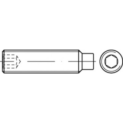TOOLCRAFT TO-5415000 závitový kolík M12 25 mm ocel glavanizované zinkom 100 ks