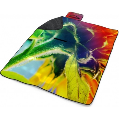 Sablio Plážová deka Duhová květina