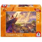 Schmidt Spiele Thomas Kinkade Studios: Disney Dreams Collection - König der Löwen (1000 Teile)