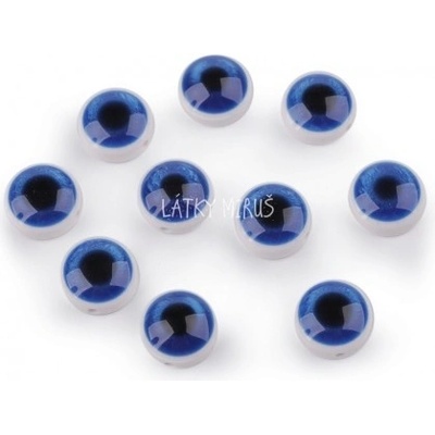 Našívací oči Ø15 mm 830445 - modré