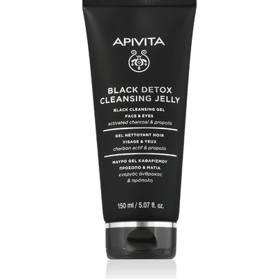 APIVITA Black Detox Cleansing Jelly Gel 150 ml