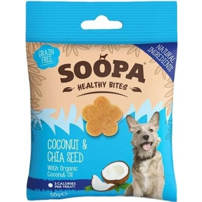 Soopa Pets Soopa Healthy Bites s kokosem a chia semínky 50 g