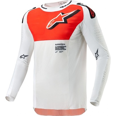 Alpinestars Supertech WARD bielo-oranžový