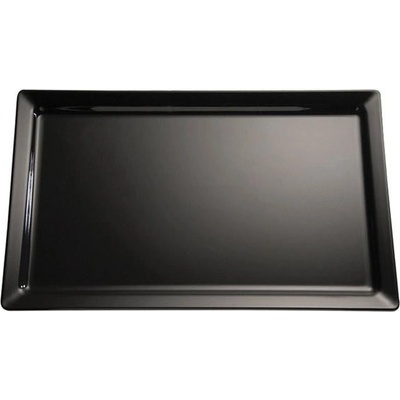 APS Tác obdélníkový z černého melaminu 400x300 mm Pure černá