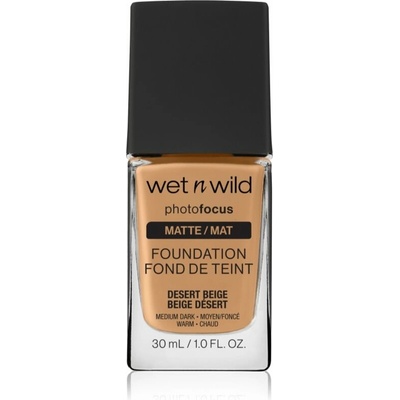 Wet n Wild Photo Focus zmatňujúci fluidný make-up Desert Beige 30 ml