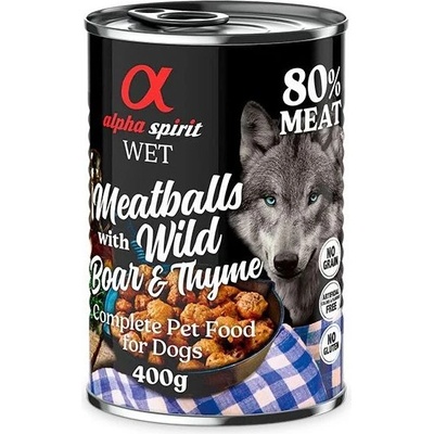 Alpha Spirit Meatballs - Дивеч с мащерка 400 г