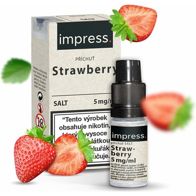 Impress Salt Strawberry 10 ml 5 mg