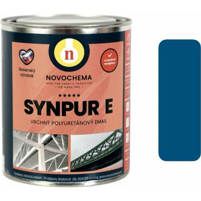 SYNPUR E Vrchný polyuretánový email 8 kg RAL 5010 enciánová modrá