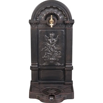 Umývadlo Strend Pro Garden LT-DC044, záhradné, hnedé, 400x350x830 mm